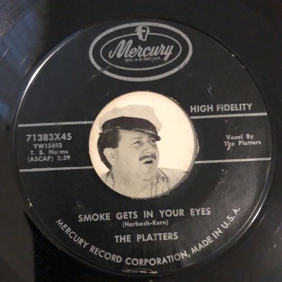 The Platters No Matter What You Are Vinyl 45 Record '58 - Picture 2 of 4